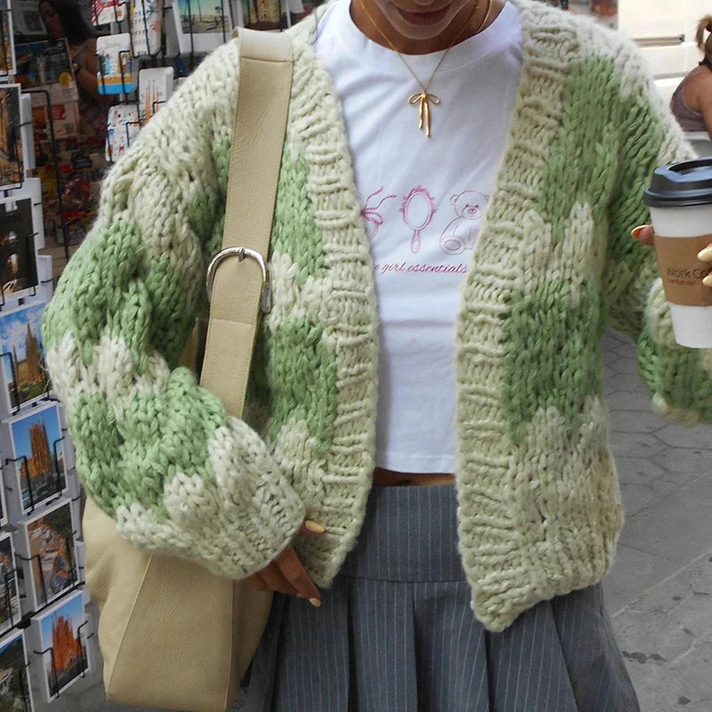 v III。CIVARAIZ ドレープカーディガン y2k Y2K Cardigan