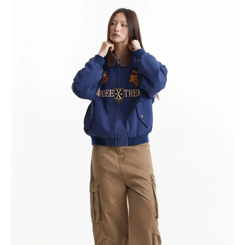 Y2K Embroidered Jacket