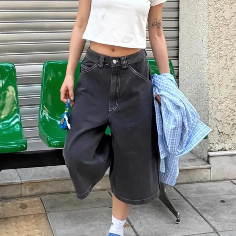 Y2K Long Jorts