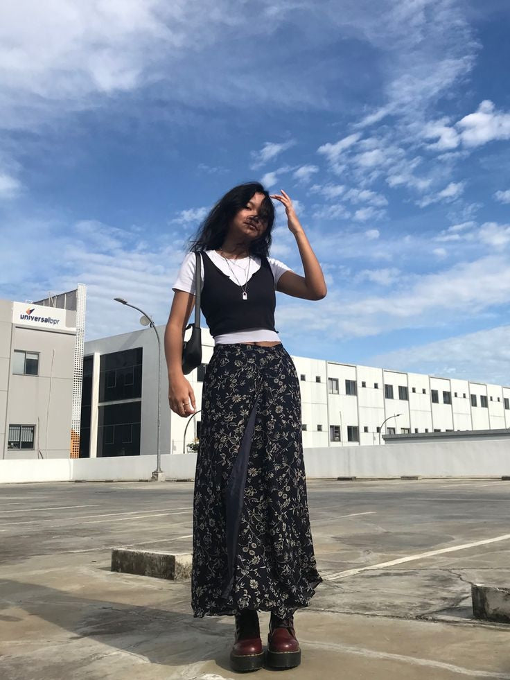Y2K Maxi Skirt