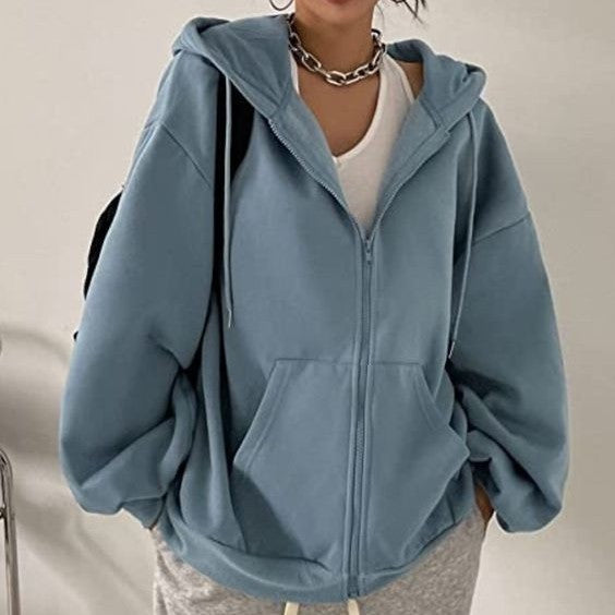 Y2K Plain Hoodies