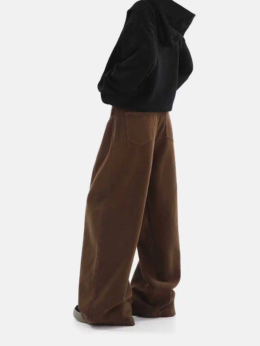 Baggy Brown Y2K Womens Jeans