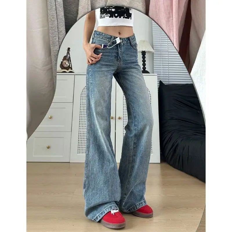 Casual Y2K Grunge Baggy Denim Wide Leg Jeans