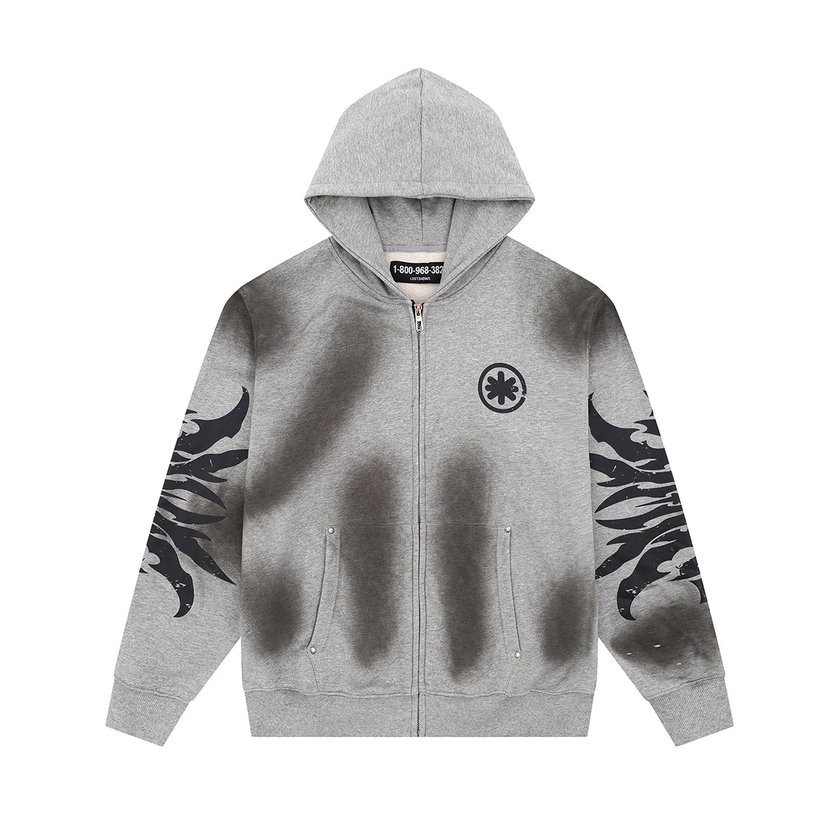 Comfy Baggy Y2K Graphic Hoodie