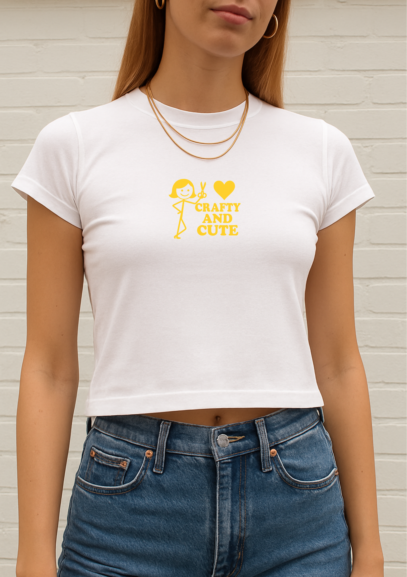Craft and Cute Graphic Baby Tee