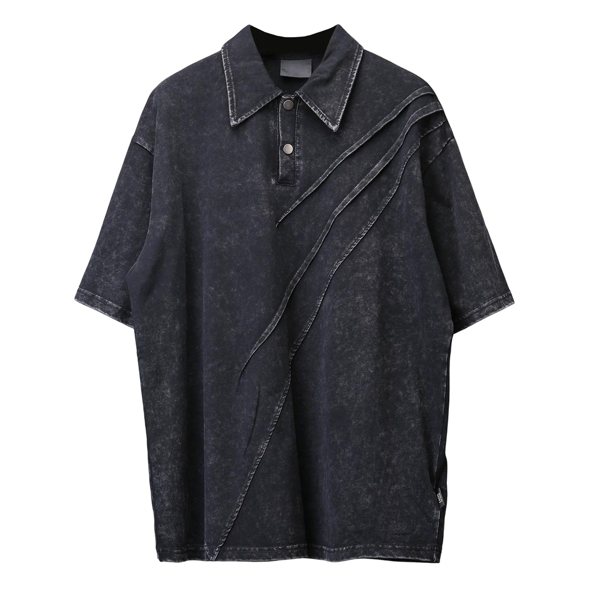 Cyber Y2K Heavyweight Polo Shirt