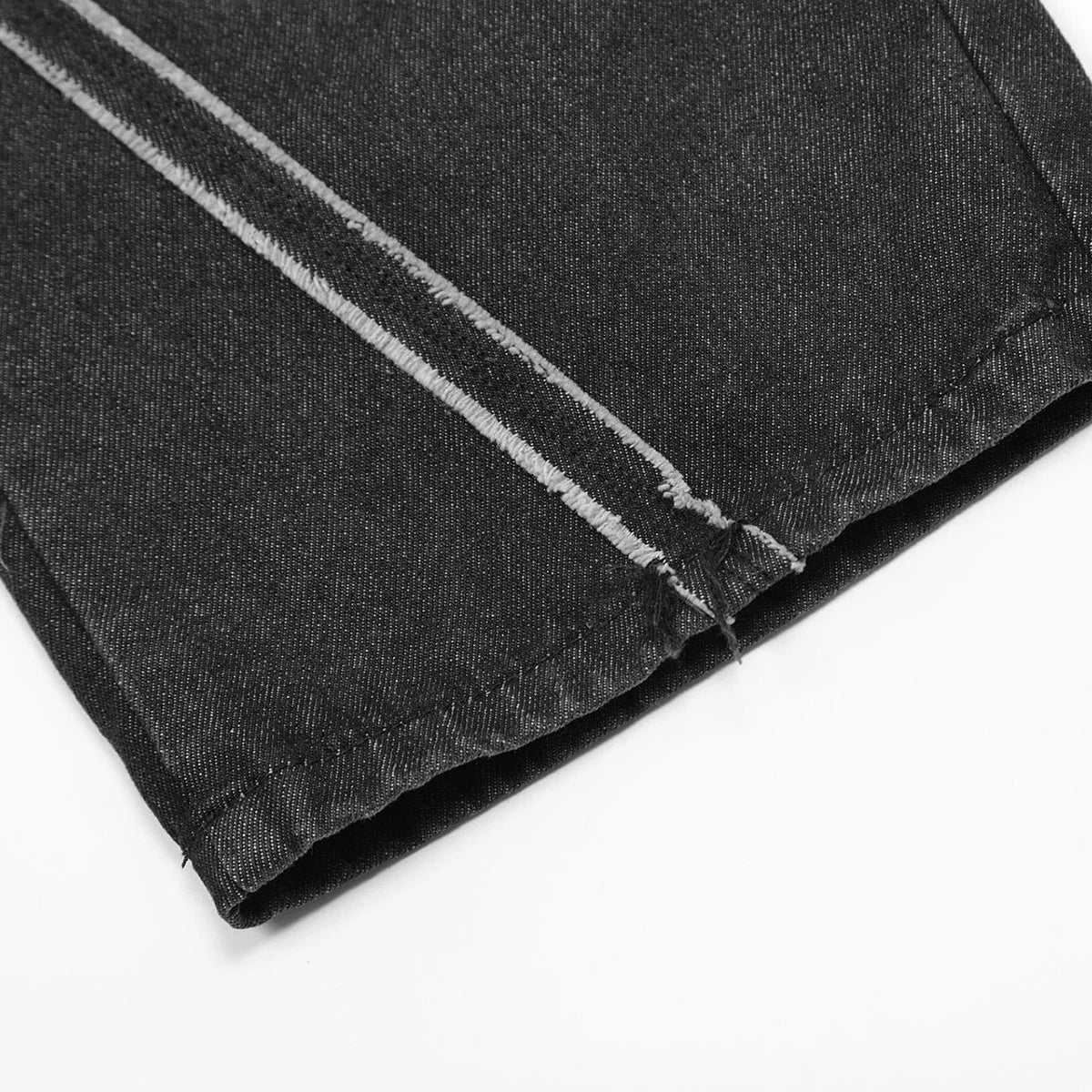 Embroidered Spider Web Y2K Jeans