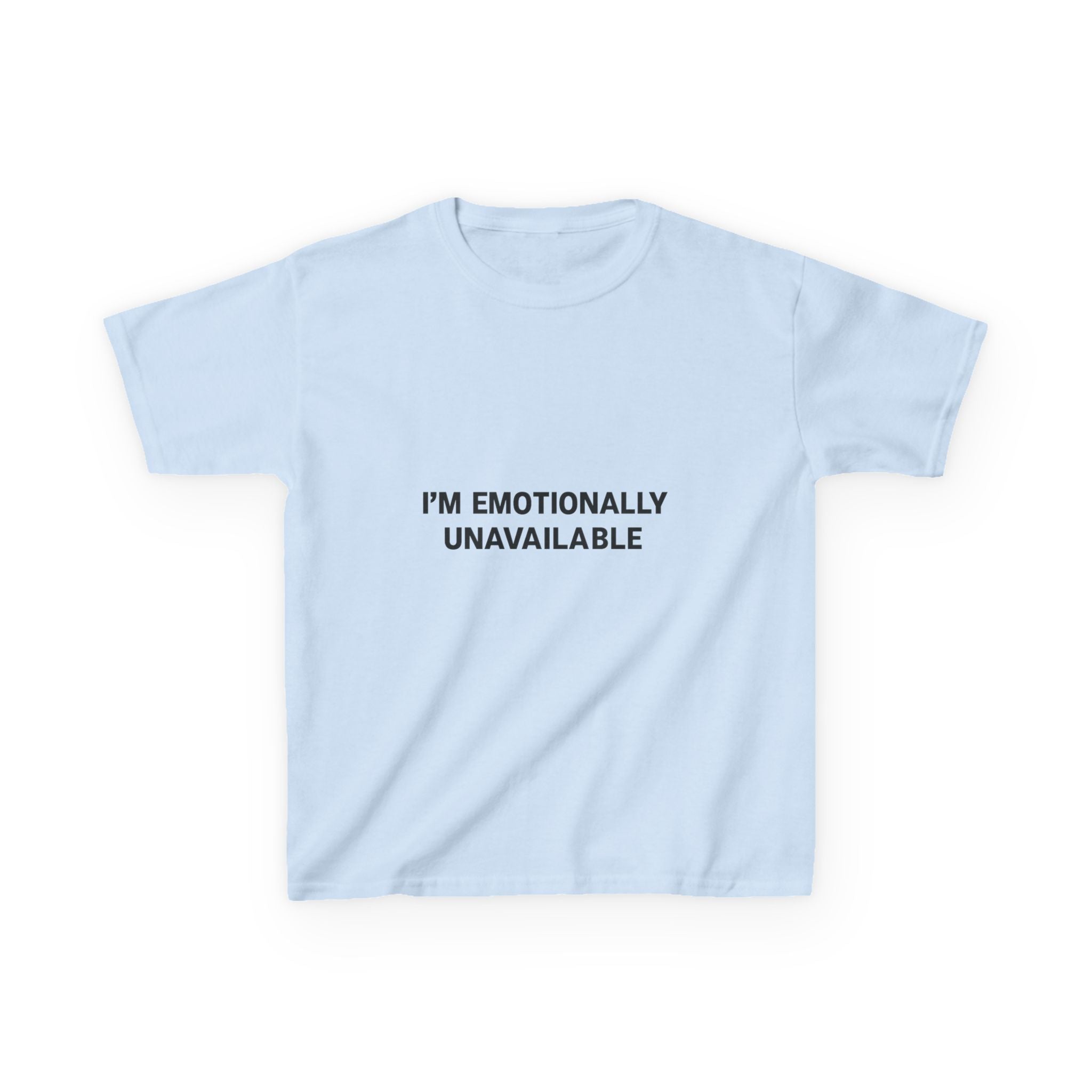 Emotionally Unavailable Graphic Baby Tee