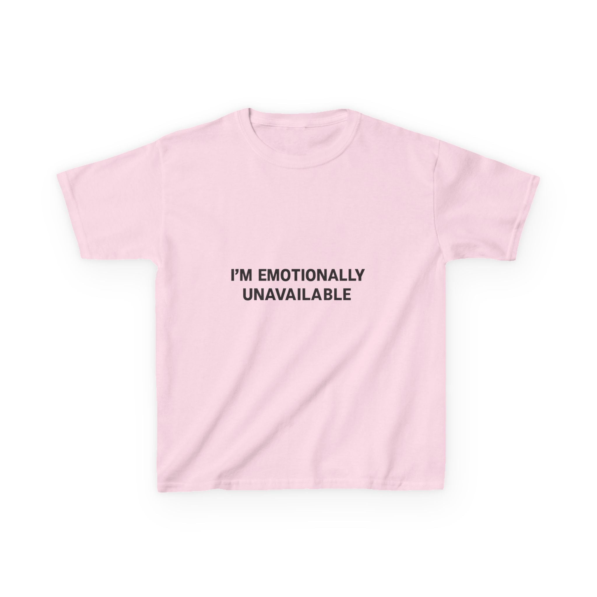 Emotionally Unavailable Graphic Baby Tee