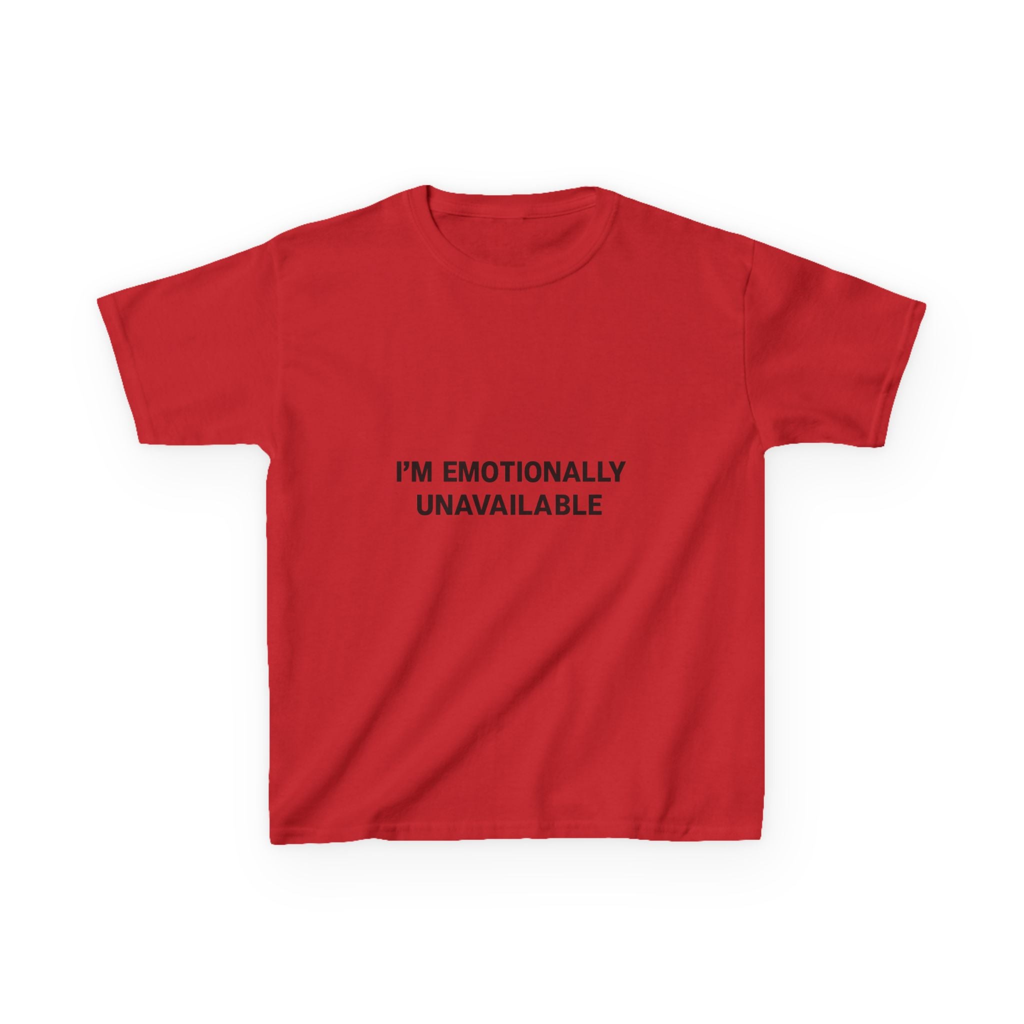 Emotionally Unavailable Graphic Baby Tee