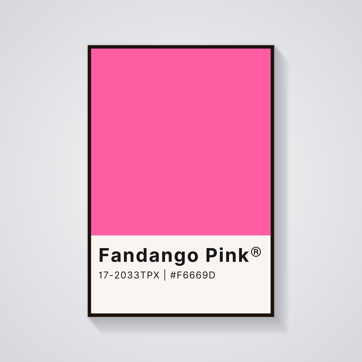 Fandango Pink Aesthetic Poster