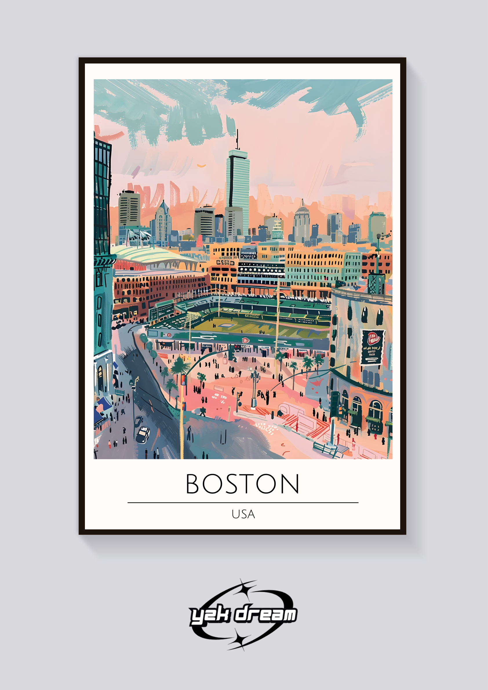 Fenway Park Boston Poster