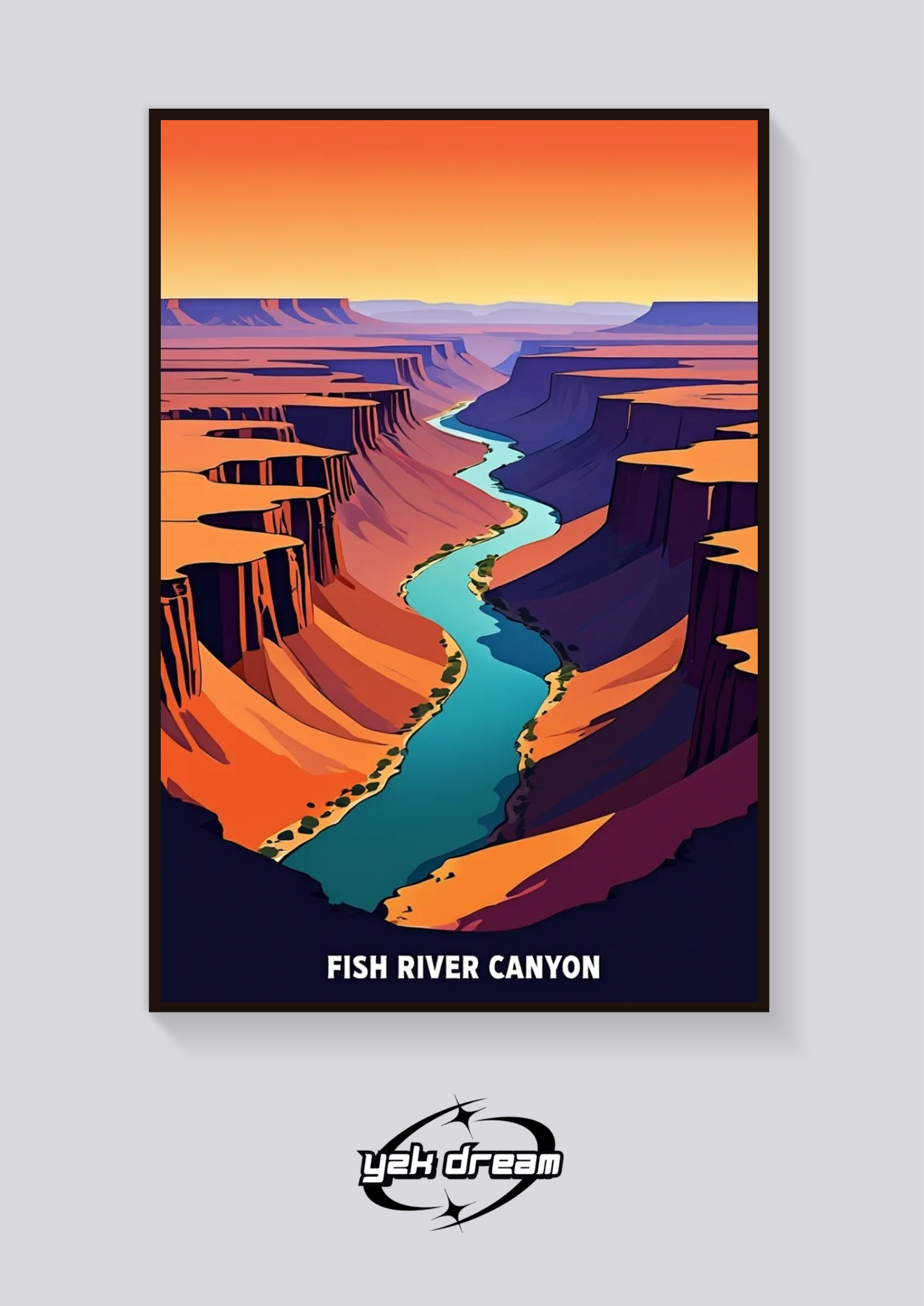 Fish River Canyon Poster