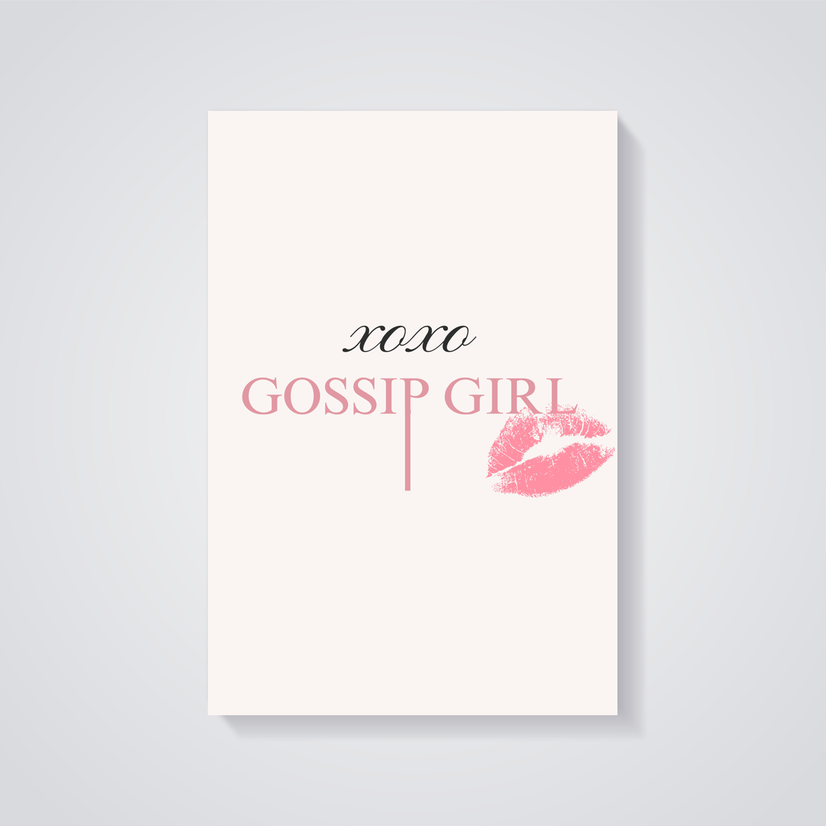 Gossip Girl XOXO Poster
