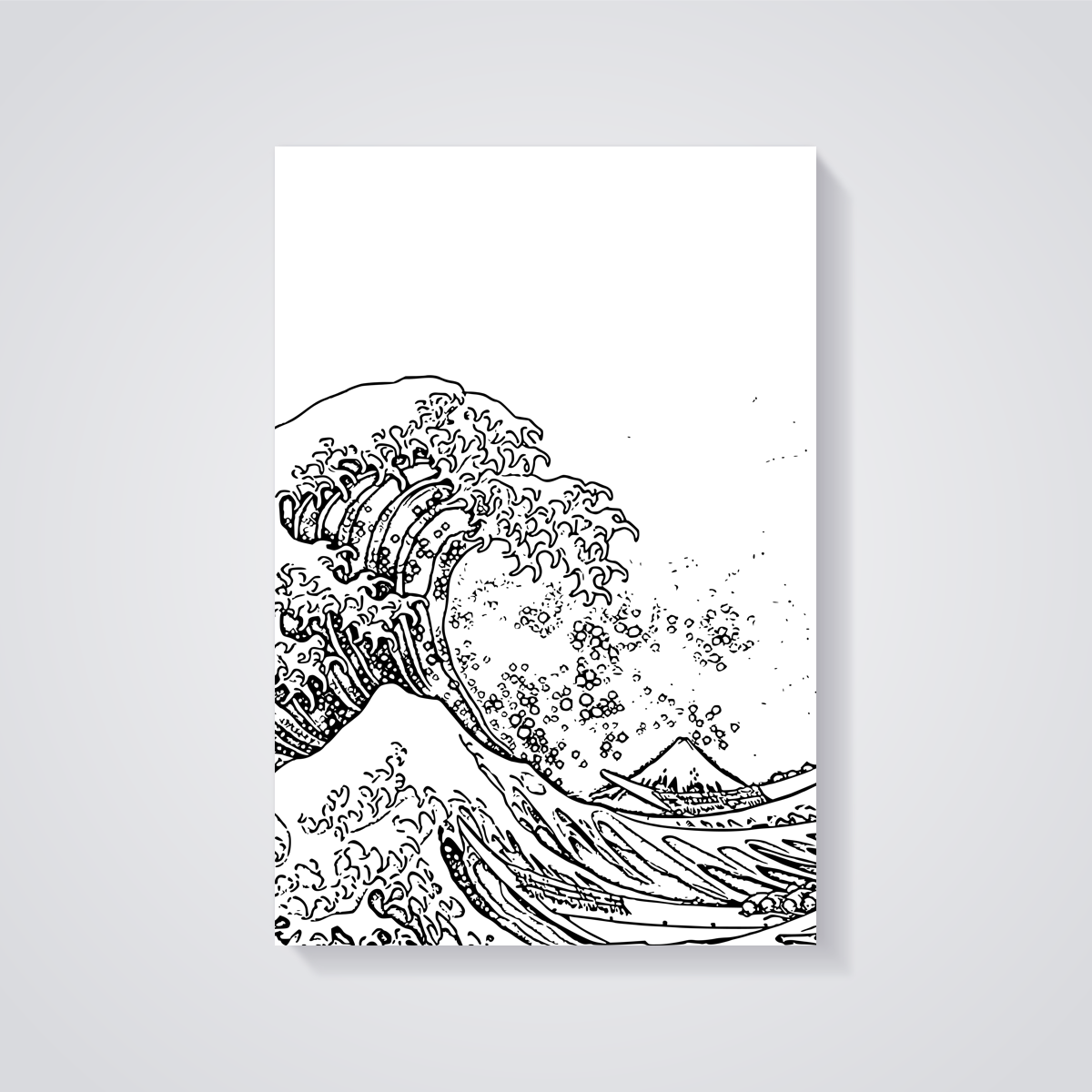 Great Wave Vintage Poster