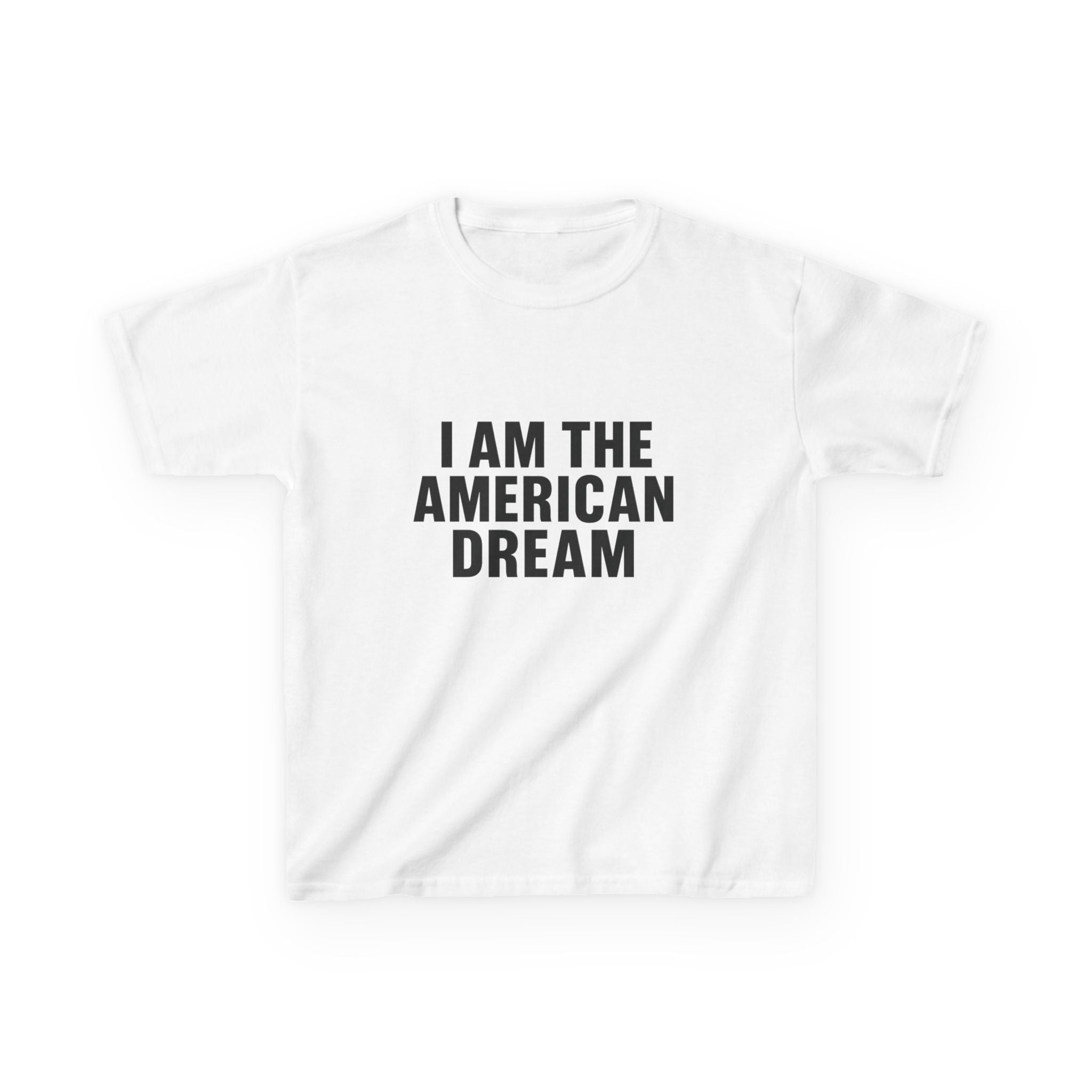 I Am The American Dream Graphic Baby Tee