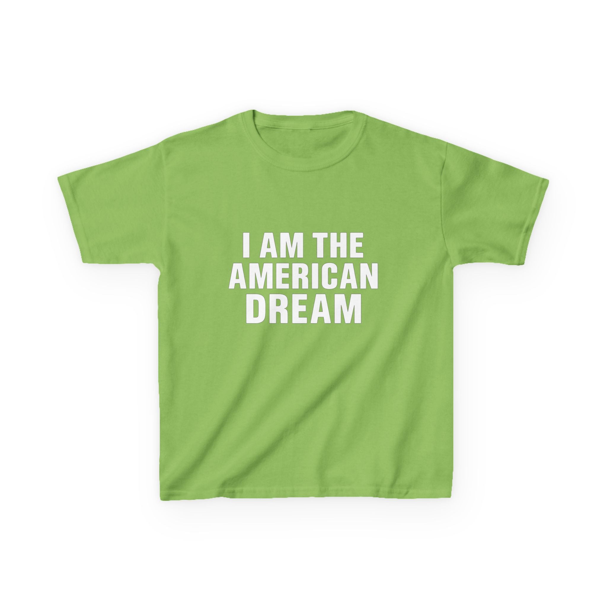 I Am The American Dream Graphic Baby Tee