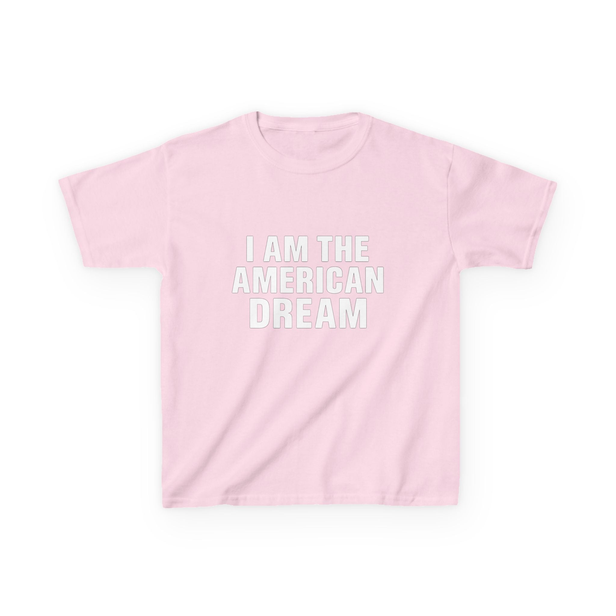 I Am The American Dream Graphic Baby Tee