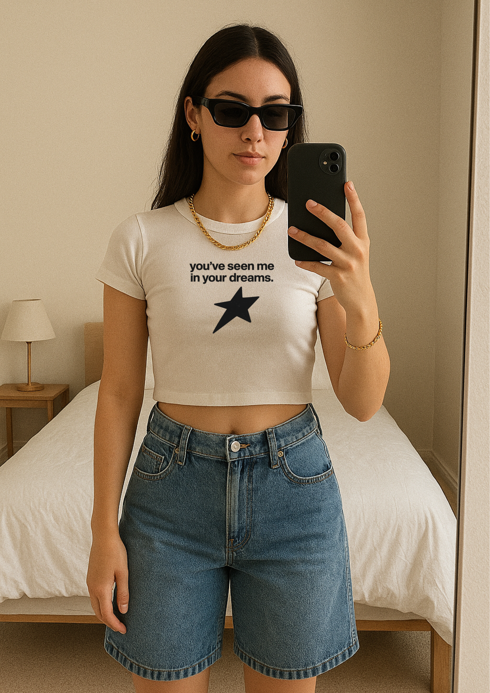 In Your Dreams Graphic Baby Tee