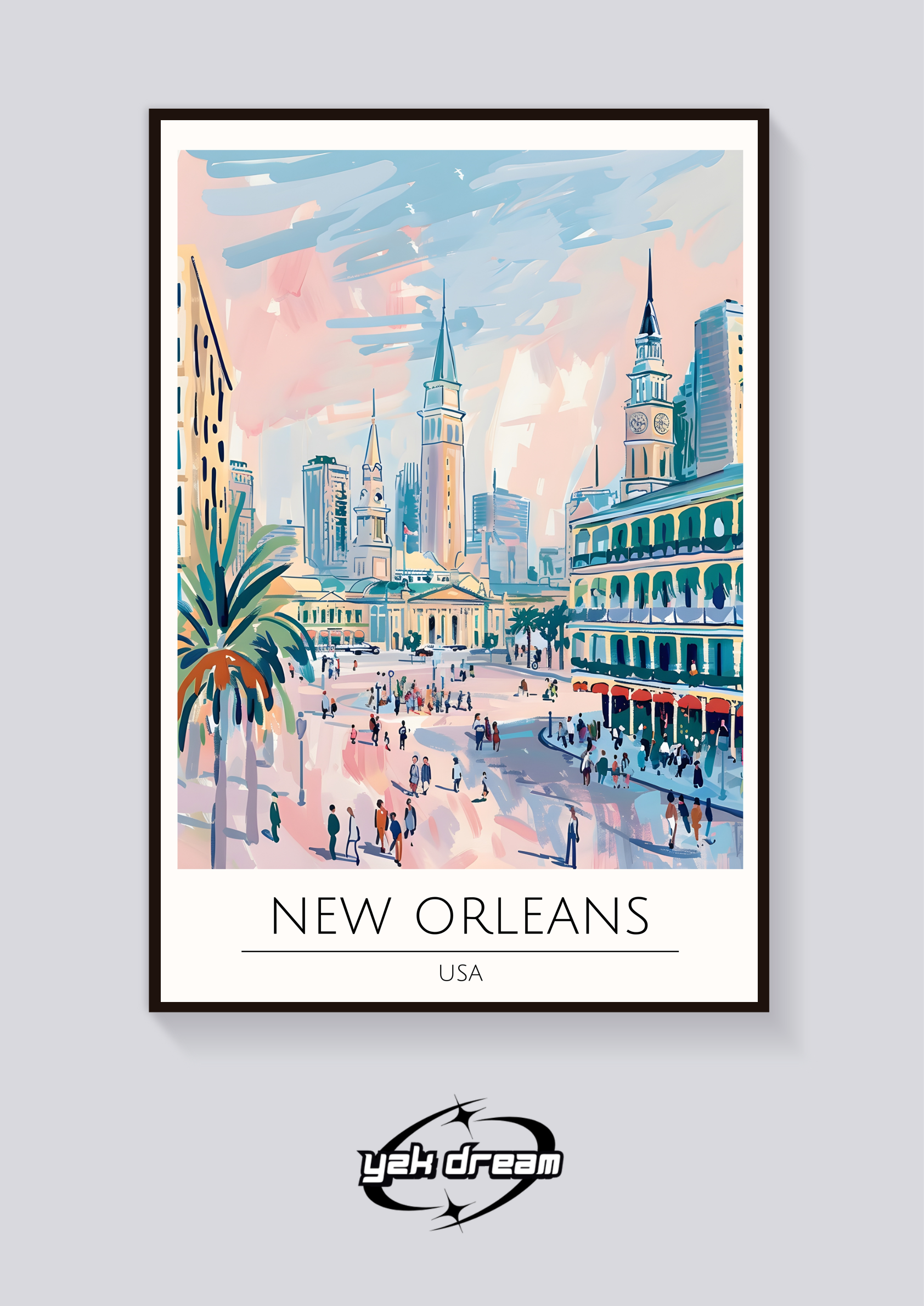 Jackson Square New Orleans Poster
