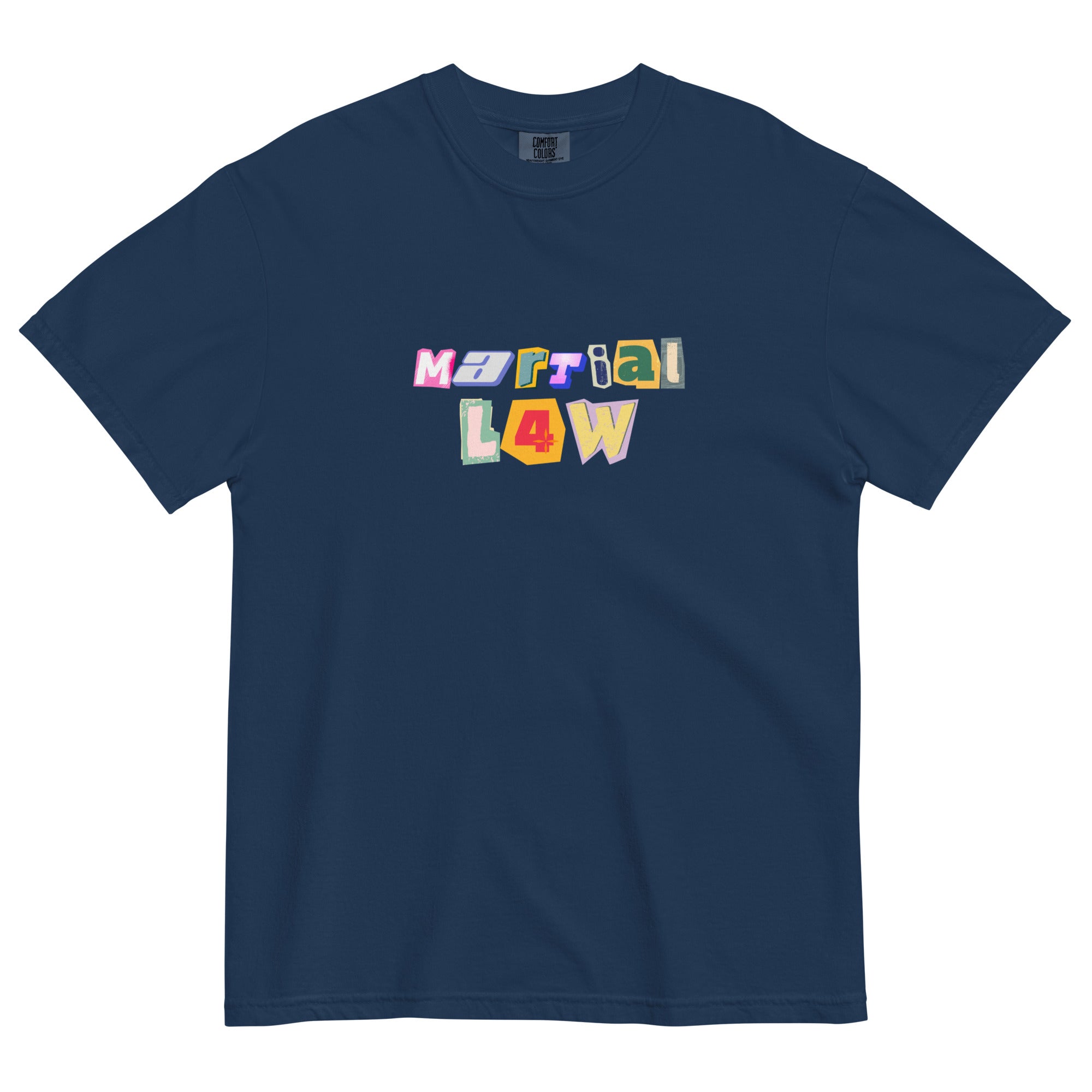 Martial Law Graphic Heavyweight T-Shirt