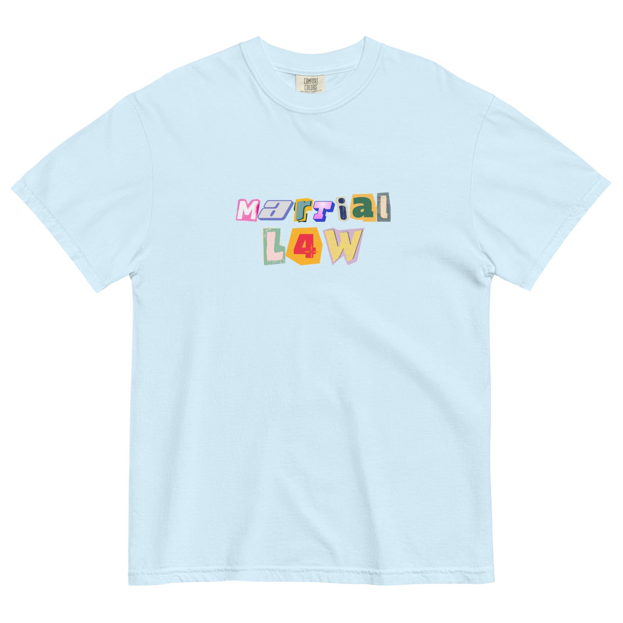 Martial Law Graphic Heavyweight T-Shirt