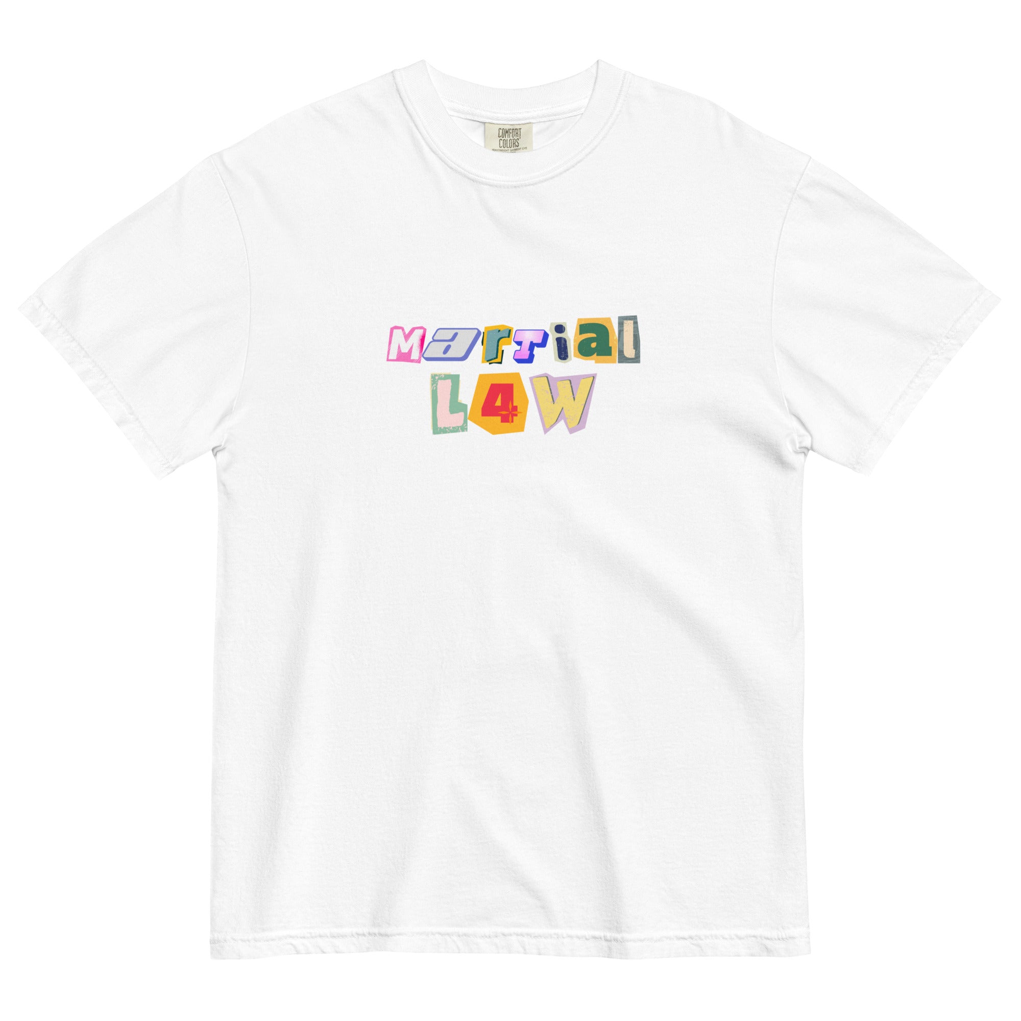 Martial Law Graphic Heavyweight T-Shirt
