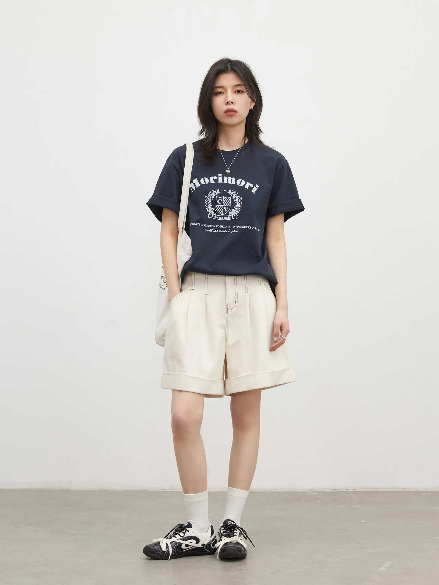 Oversized Y2K Coat Of Arms Womens Graphic T Shirt