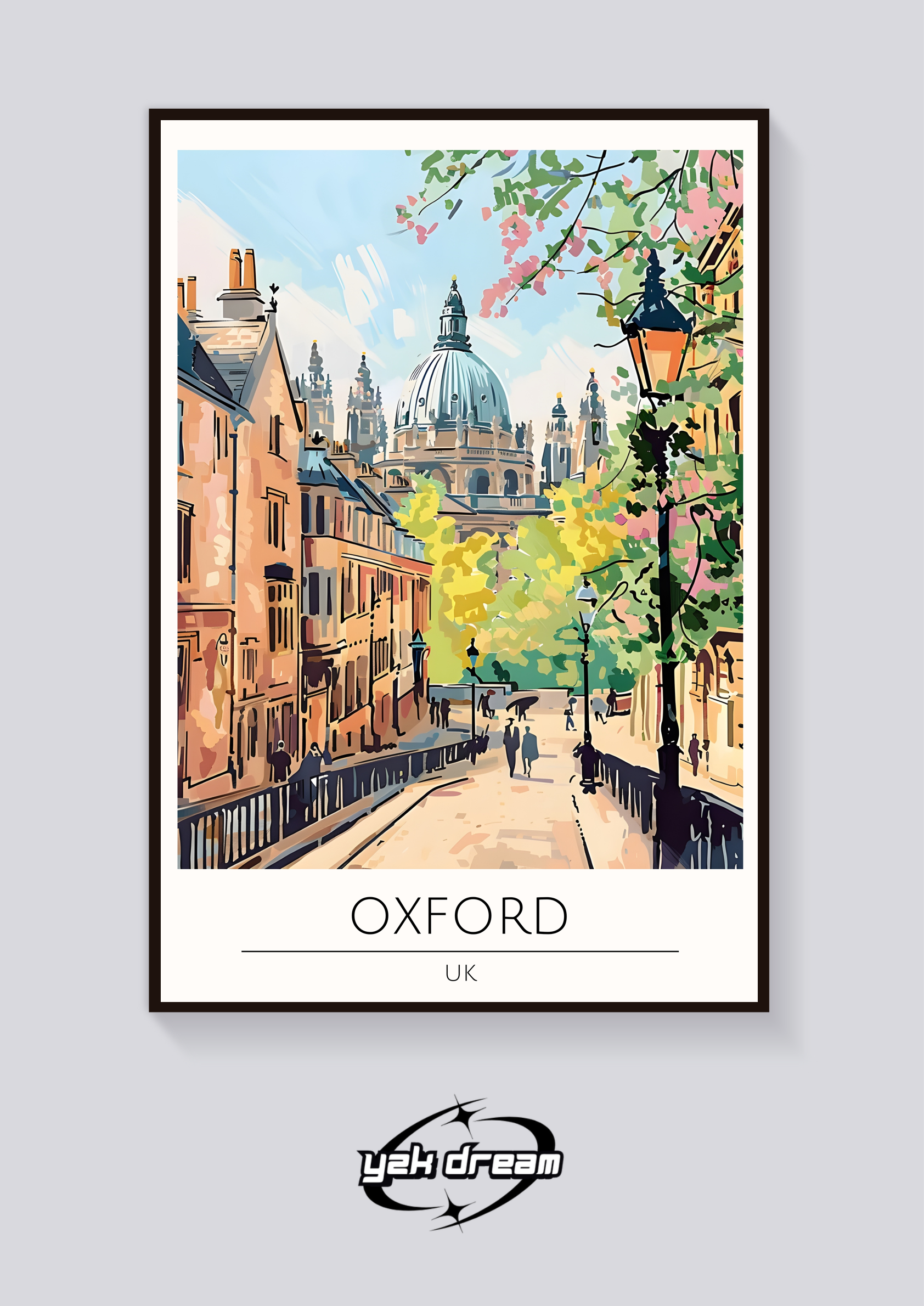 Oxford Radcliffe Camera Poster