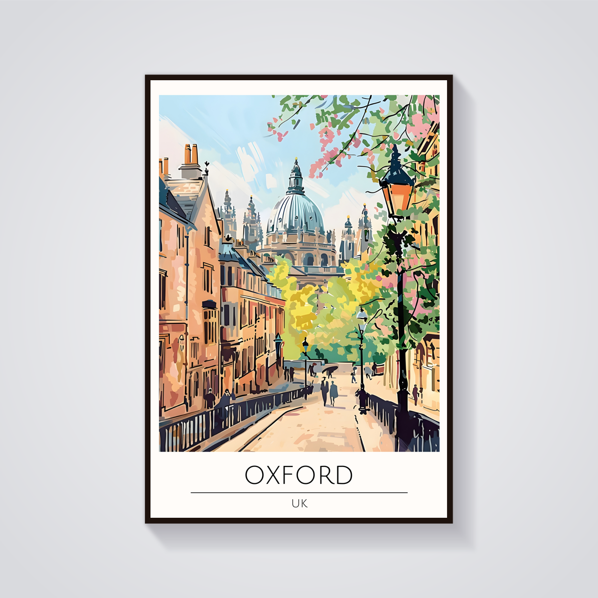 Oxford Radcliffe Camera Poster