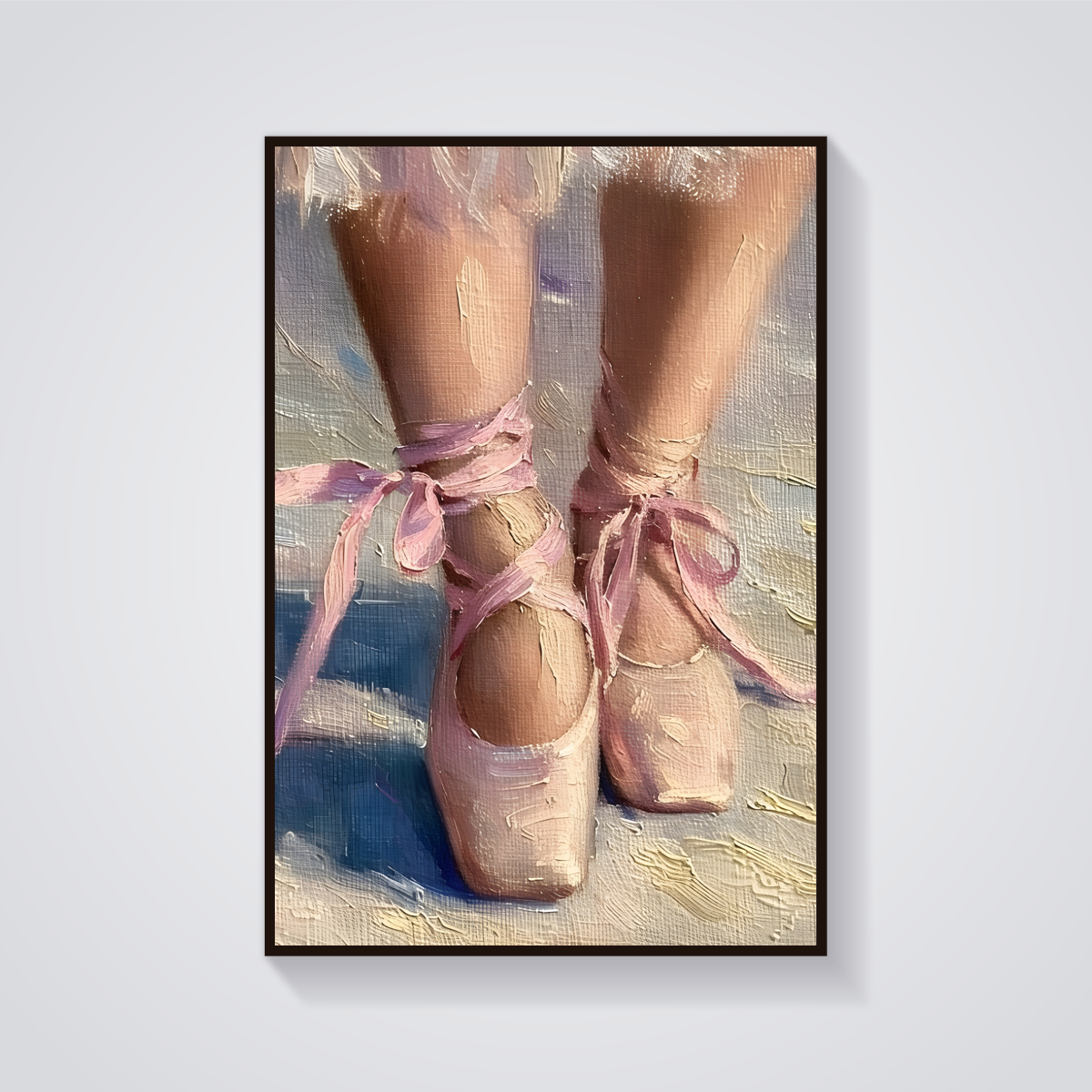 Pink Ballet Slippers Poster