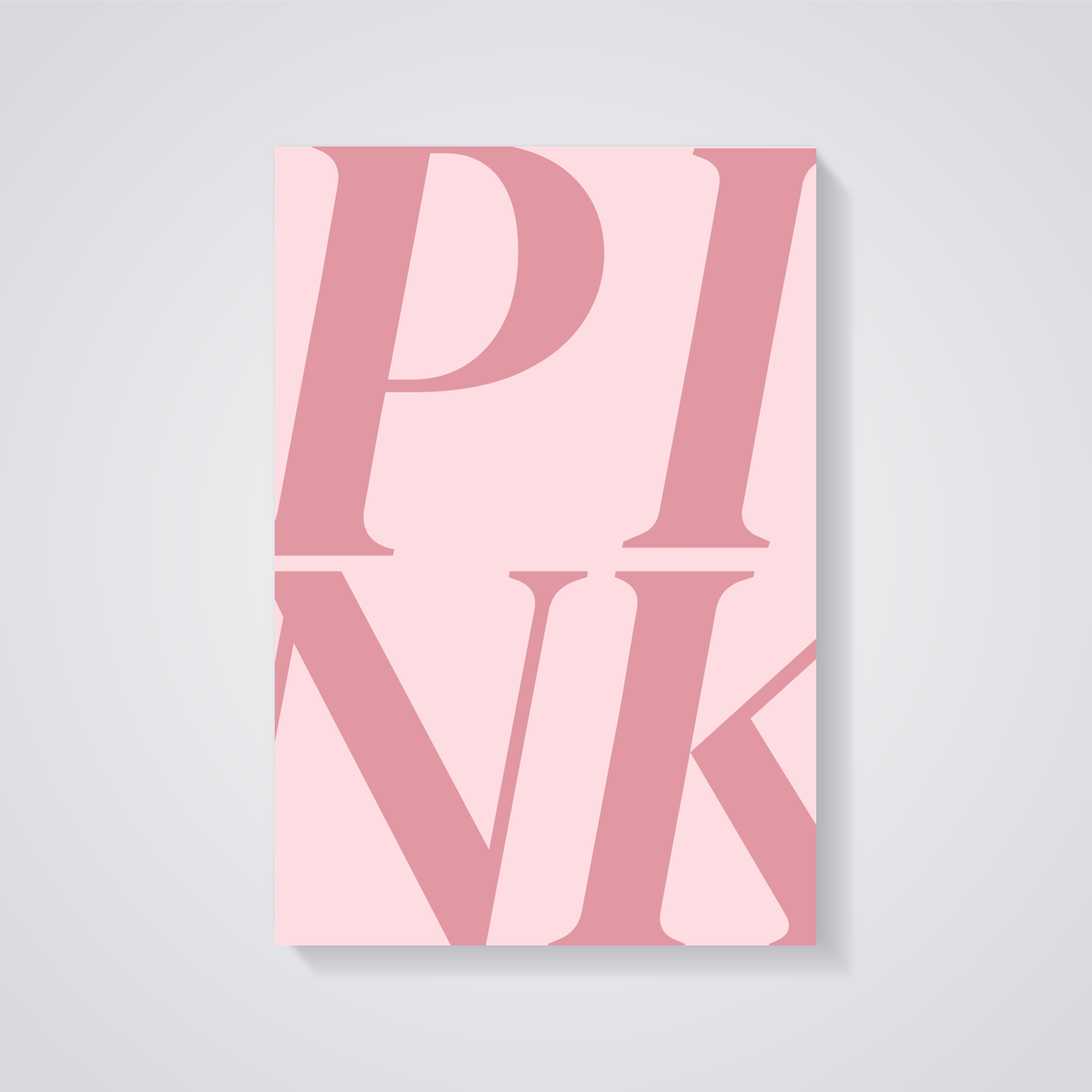 Pink Core Aesthetic Poster