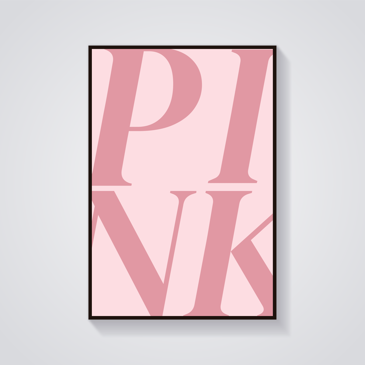Pink Core Aesthetic Poster