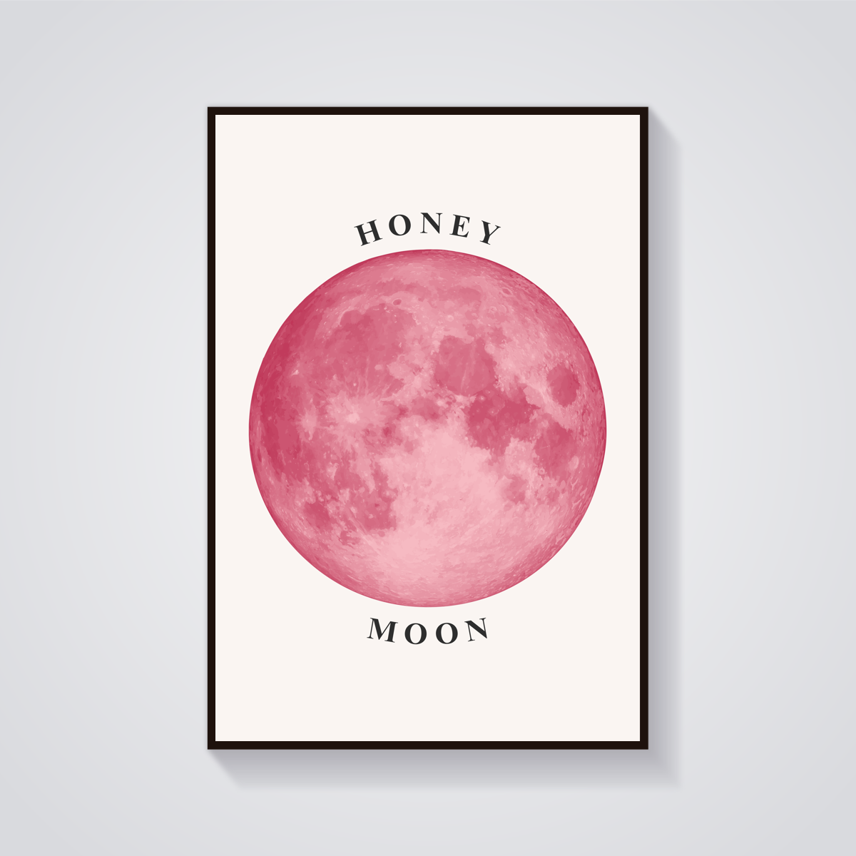 Pink Honey Moon Poster