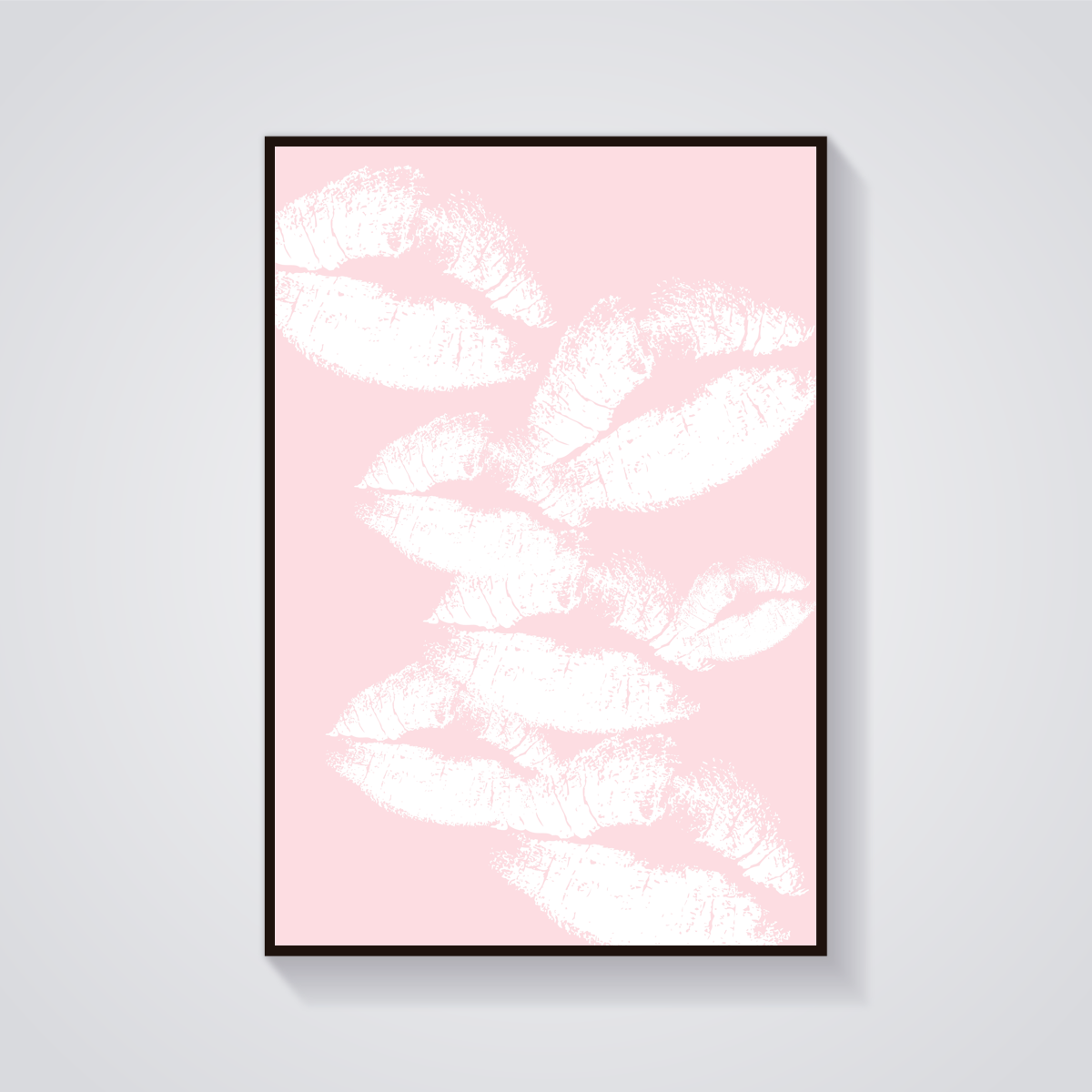 Pink Lips Poster