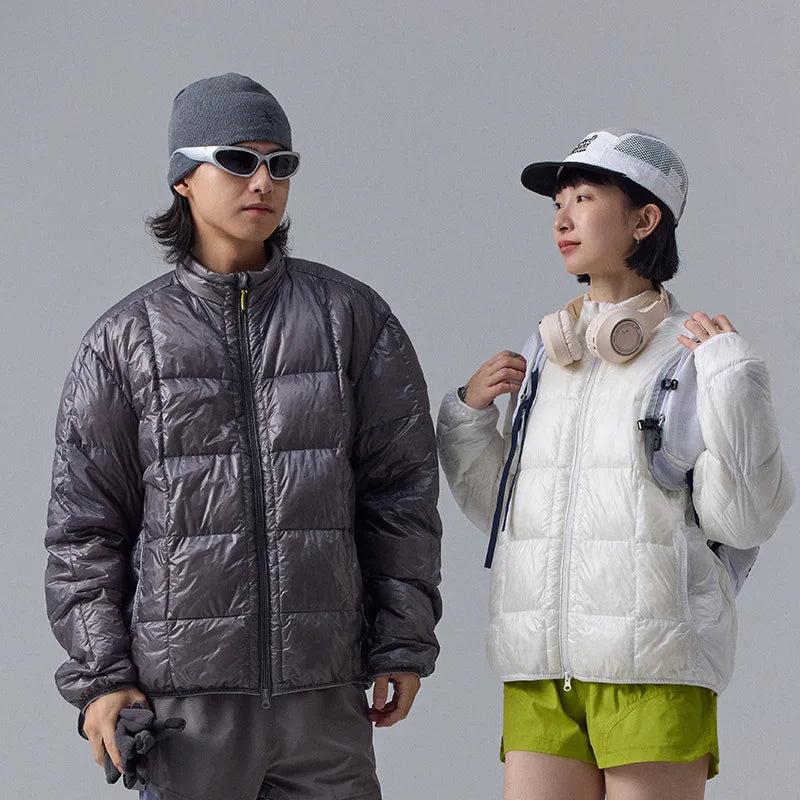 Portable Y2K Waterproof Nylon Ultra Light Down Puffer Jacket Coat