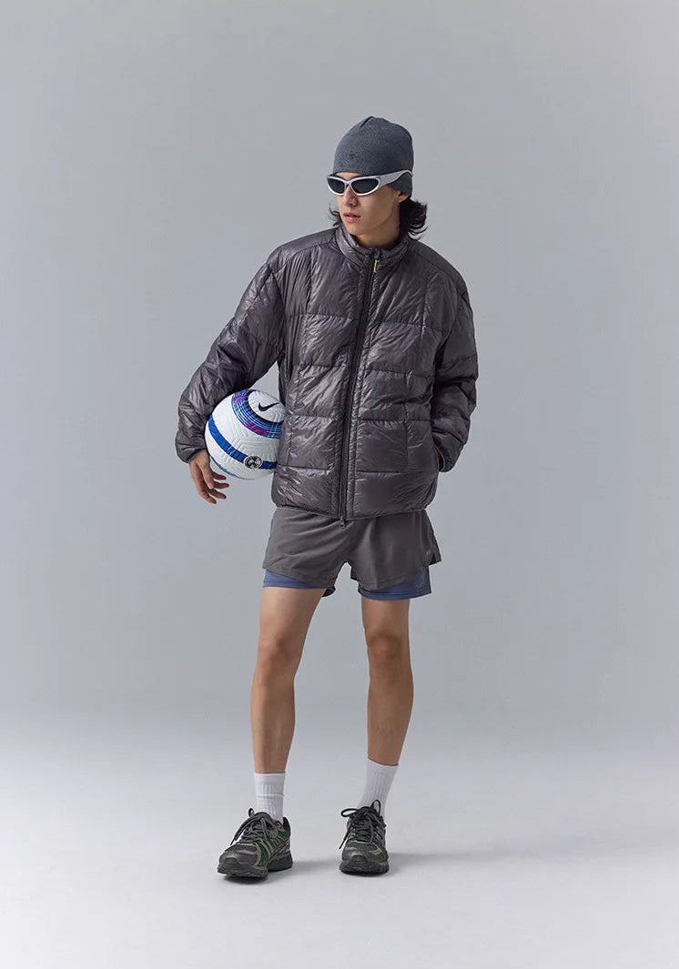 Portable Y2K Waterproof Nylon Ultra Light Down Puffer Jacket Coat