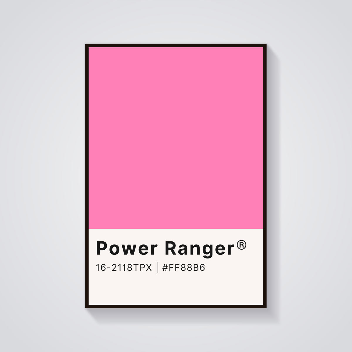 Power Ranger Pink Poster