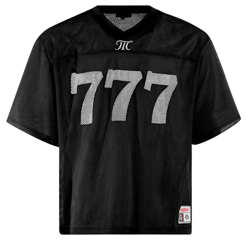 Printed Y2K "777" Mesh Jersey