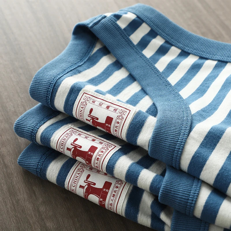 Retro Y2K Striped Tank Top