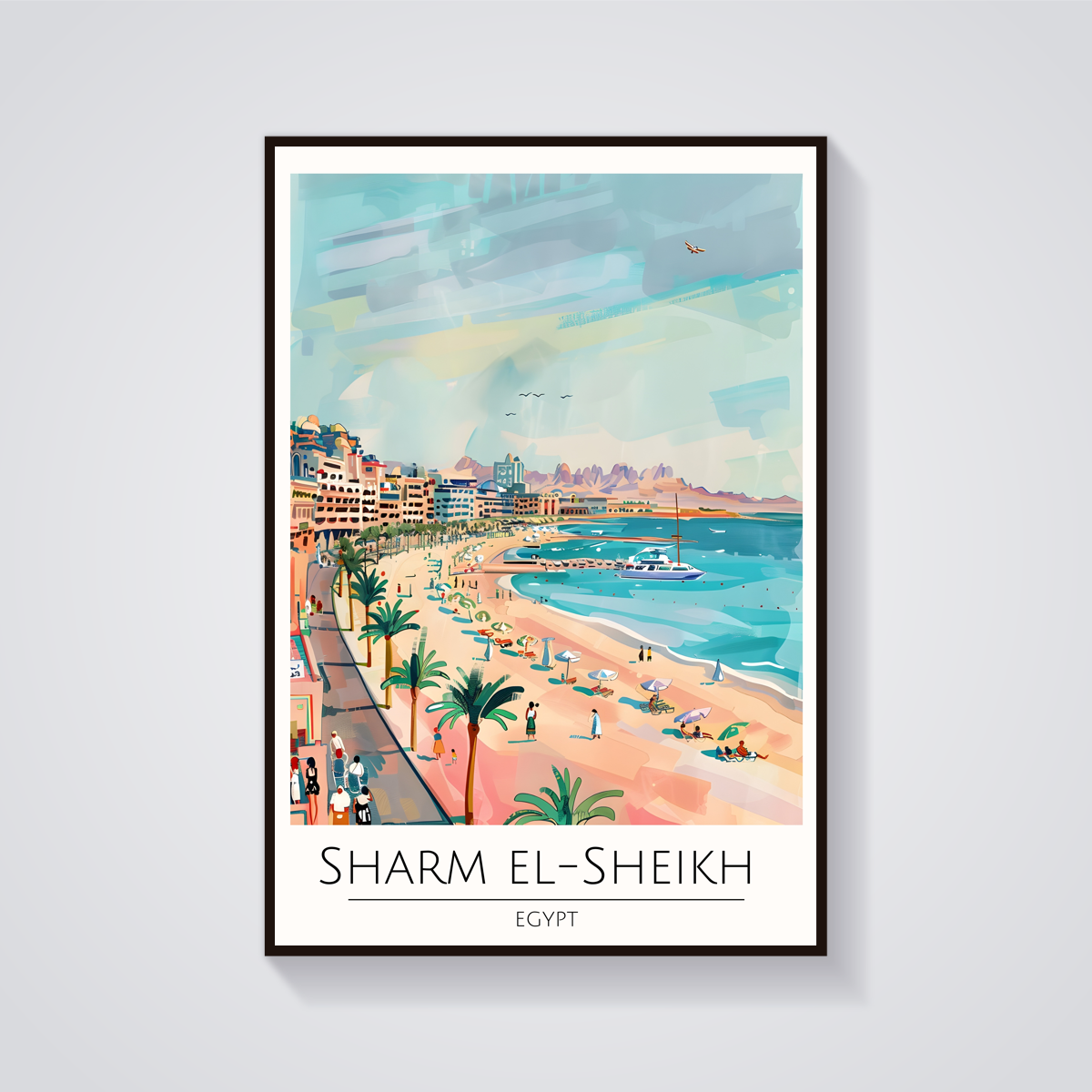 Sharm El-Sheikh Beach Poster