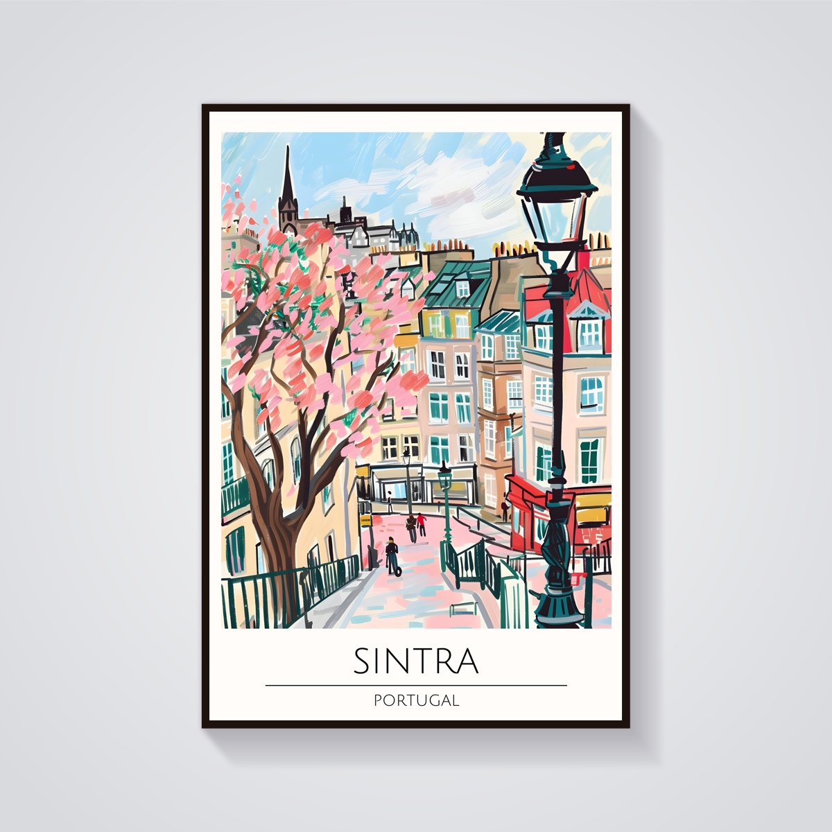 Sintra Portugal View Poster