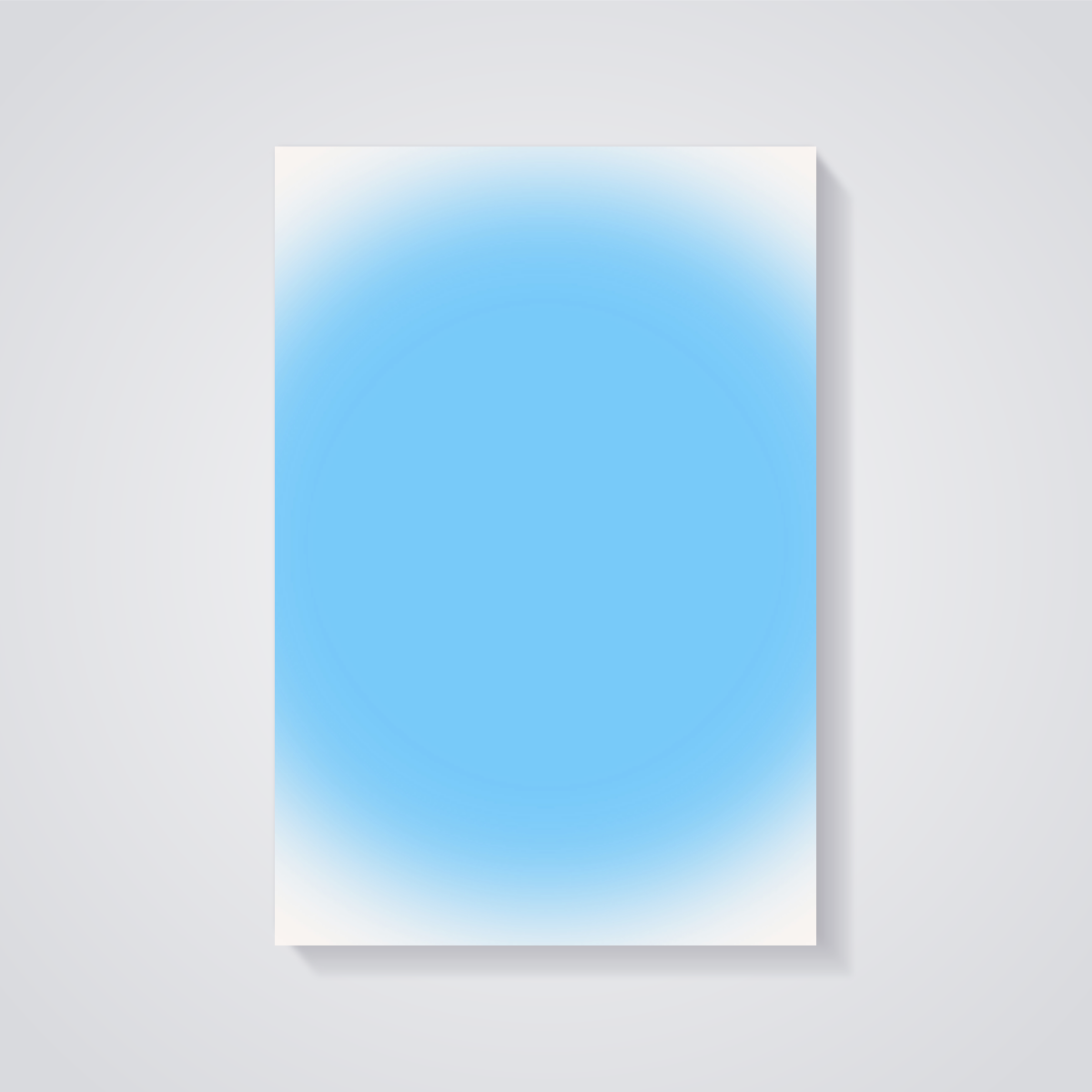 Sky Gradient Poster