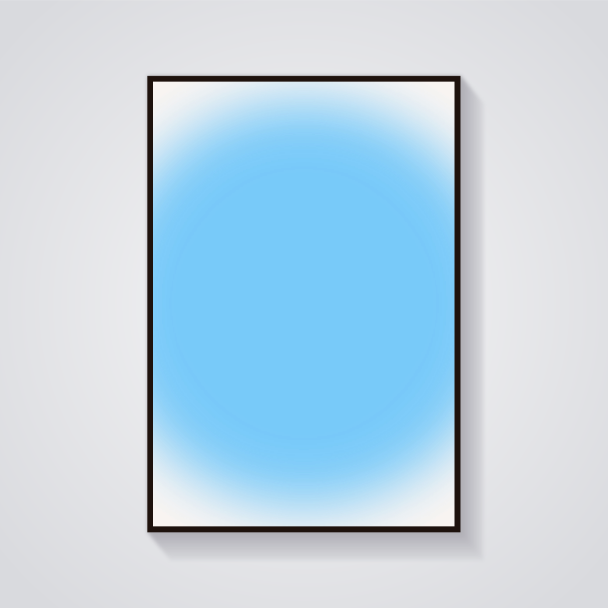 Sky Gradient Poster