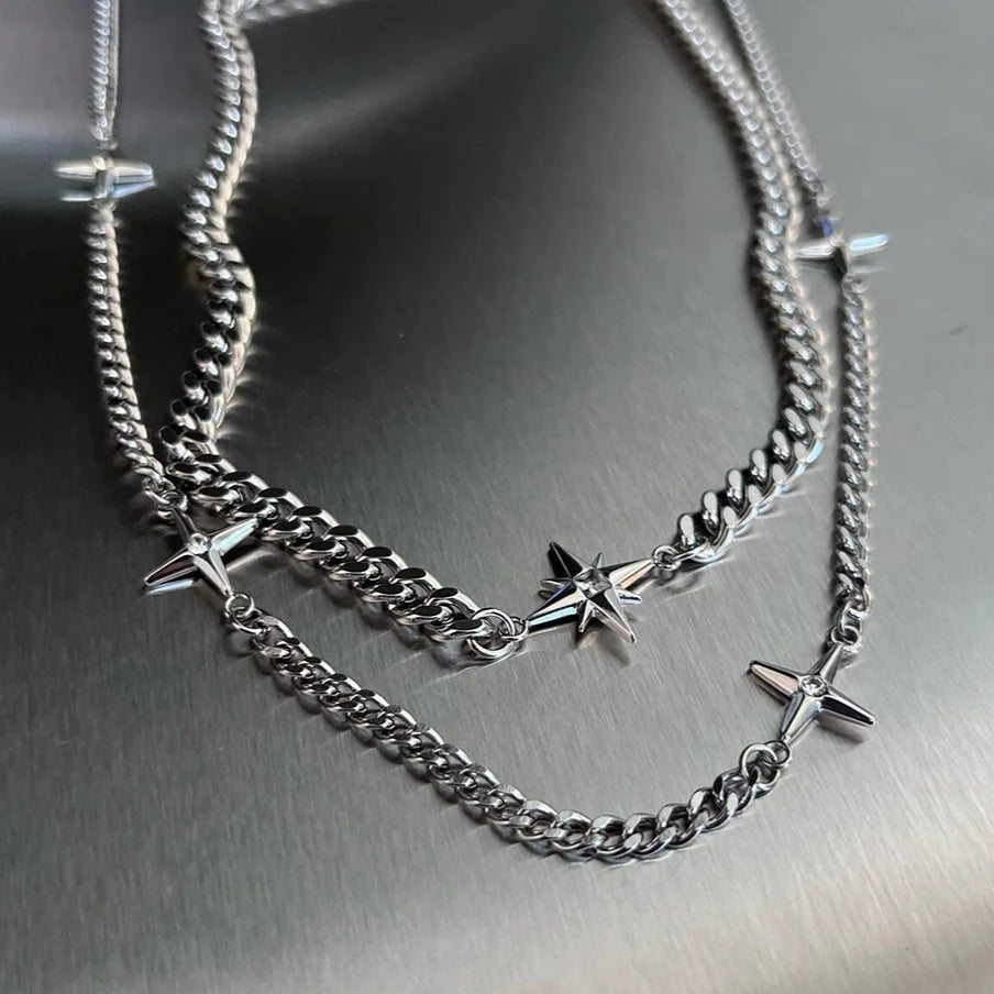 Stars and Stars Necklace
