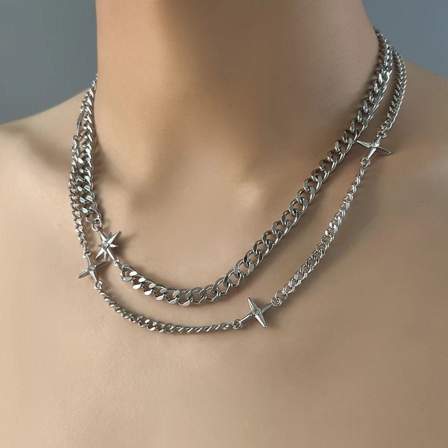 Stars and Stars Necklace