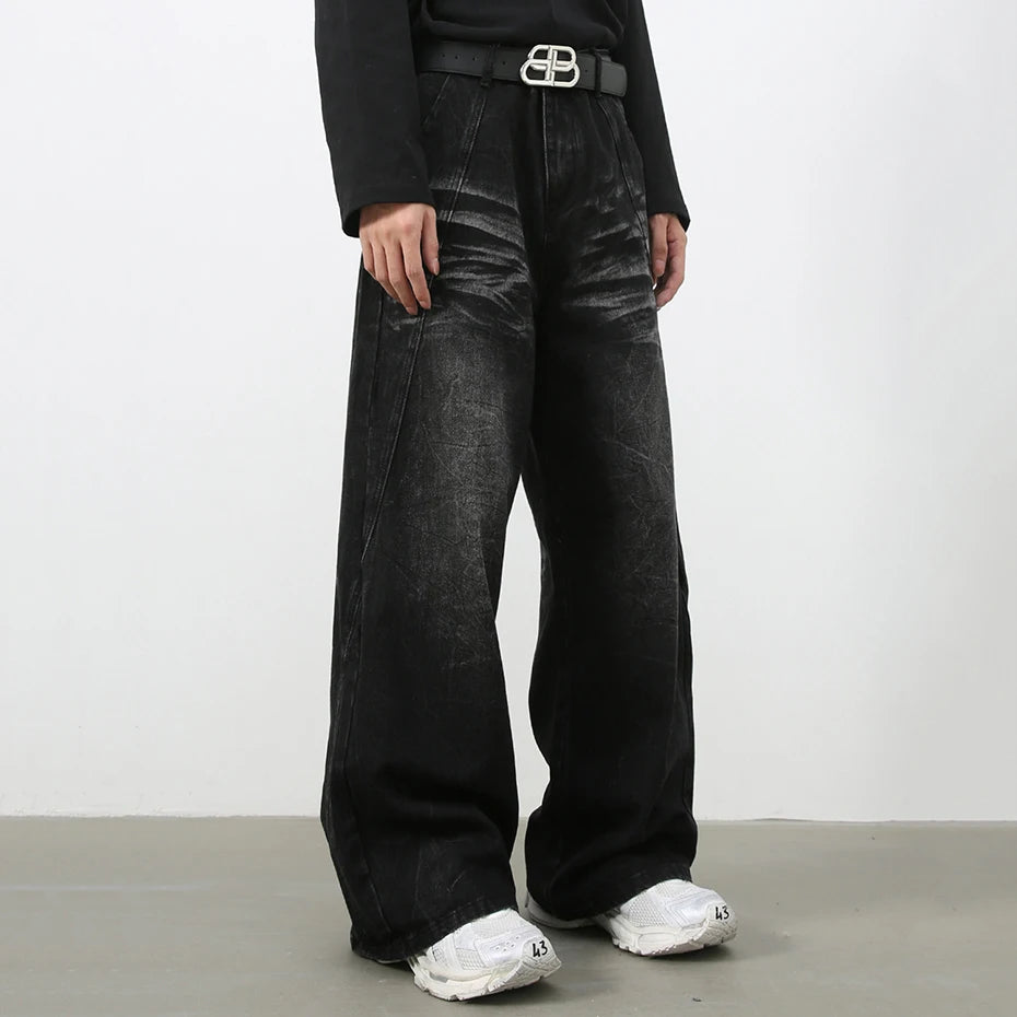 Vintage Patchwork Y2K Baggy Jeans