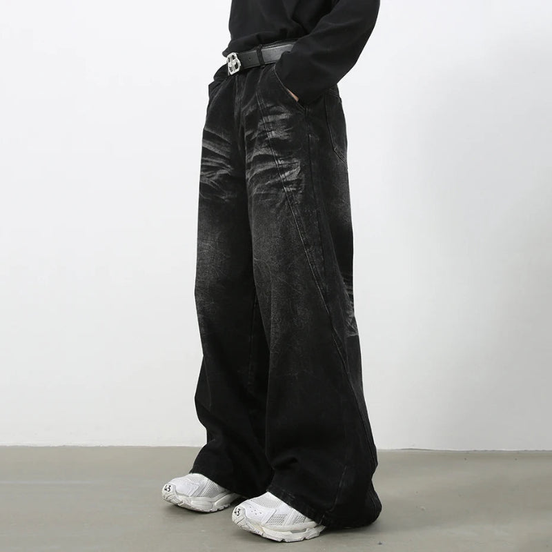 Vintage Patchwork Y2K Baggy Jeans