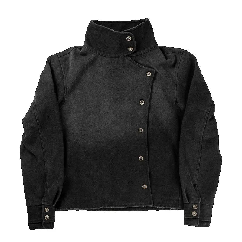 Vintage Y2K Black Fencing Jacket