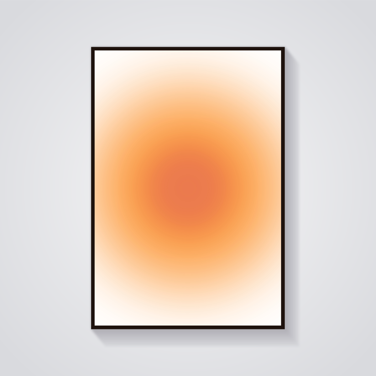 Warm Sunshine Gradient Poster